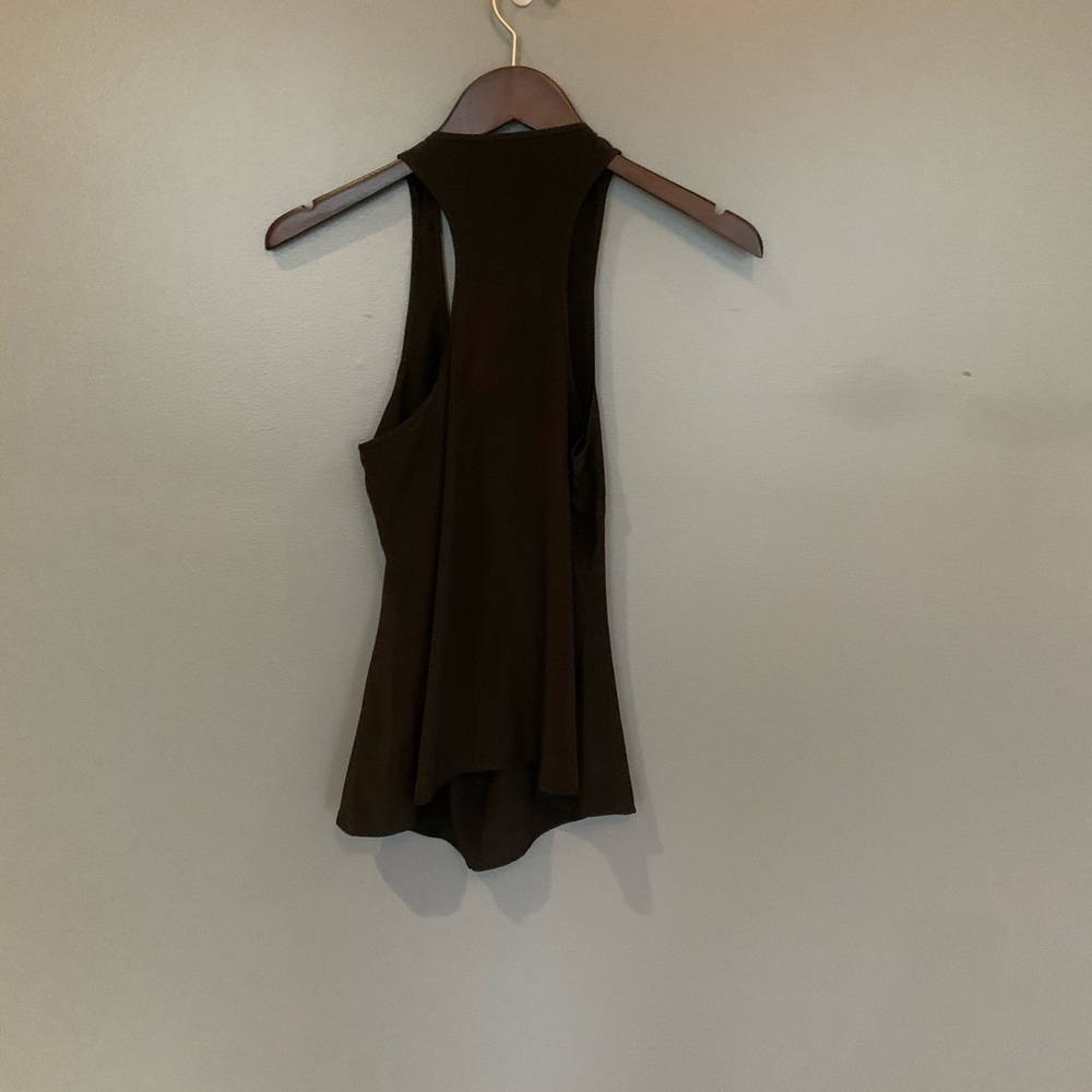 Matty M Racer Back Beaded Tank Black Size Small - Picture 3 of 3